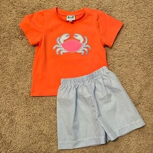 EUC boys crab set